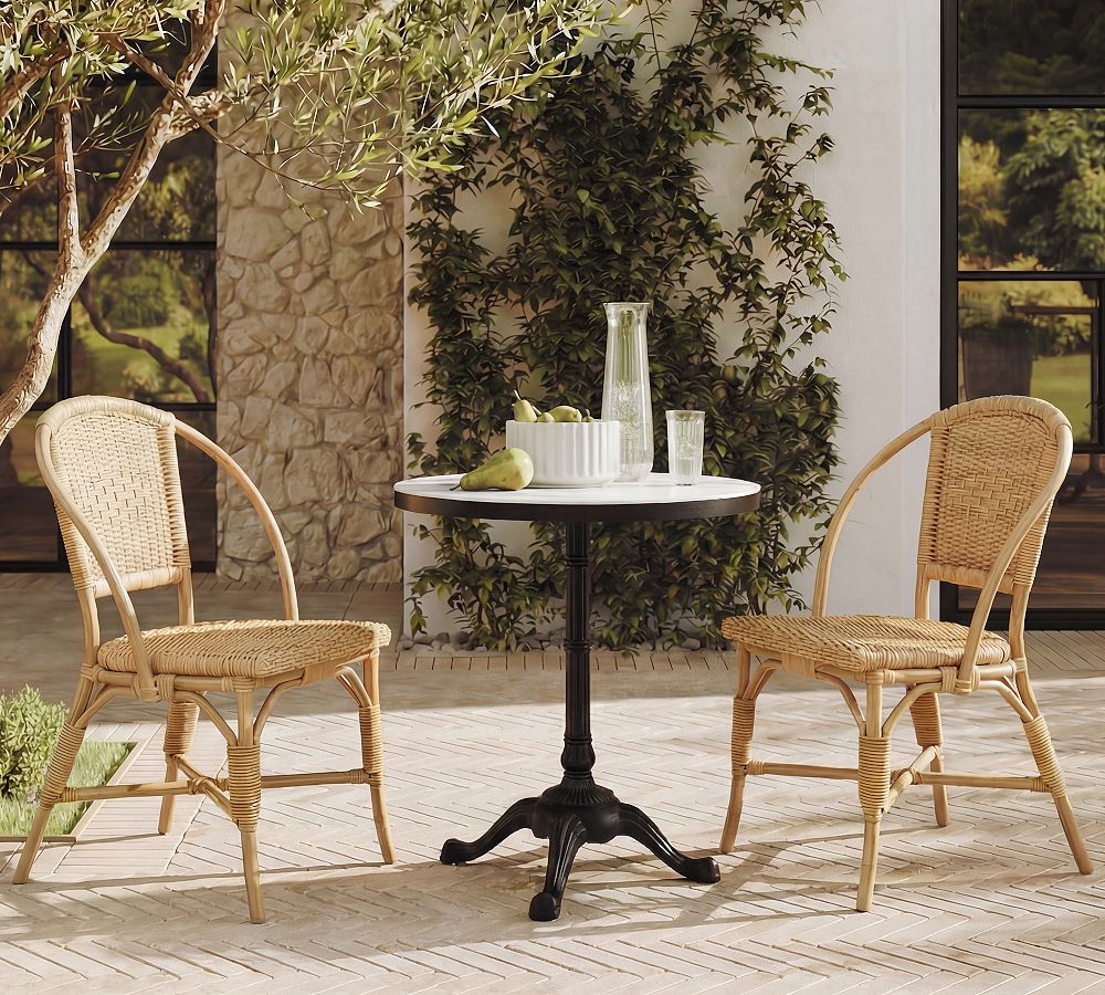 Round Pedestal Outdoor Bistro Table (30") by Pottery Barn