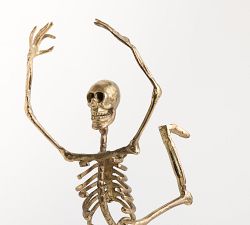 Brass Twirling Skeleton 