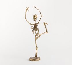 Brass Twirling Skeleton 