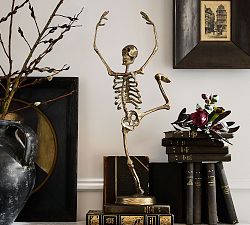 Brass Twirling Skeleton 
