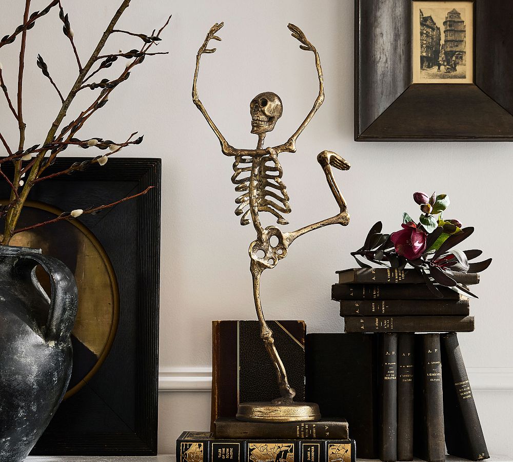 Brass Twirling Skeleton by Pottery Barn