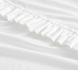 400-Thread-Count Ruffle Percale Sheet Set