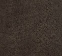Open Box: Tatum Leather Counter Stool (26") - Gravel Graphite, Seadrift