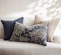 Francis Embroidered Lumbar Pillow Cover