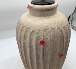 Open Box: Anders Tall Table Lamp Base Only (31") - Rustic White