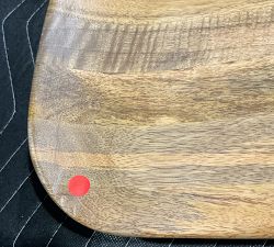 Open Box: Atticus Counter Stool (24") - Light Honey, Black