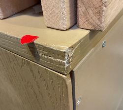 Open Box: Aubrey Modular Media Hutch (36"W x 48"H) - Seadrift