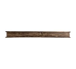 Open Box: Cottage Mantel (72&rdquo; x 6&rdquo; x 5.5") - Dark Chocolate
