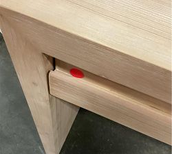 Open Box: Folsom Writing Desk with Drawer (38") - Desert Pine