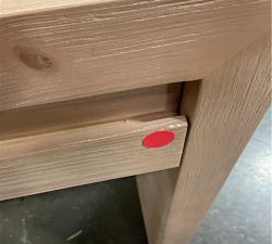 Open Box: Folsom Writing Desk with Drawer (38") - Desert Pine