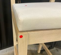 Open Box: Indio Coastal Barstool with High Performance Cushion Covers (30") - Natural Canvas, Biscotti &amp; Oat Rope