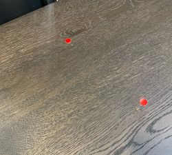 Open Box: Joselyn 6-Drawer Dresser (77") - Smoked Black Oak