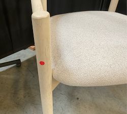 Open Box: Laguna Dining Chair - Performance Boucle Oatmeal, Sand Dune