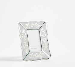 Open Box: LoveShackFancy Cut Glass Frame (4" x 6") - Silver