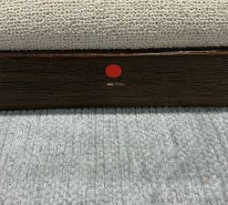Open Box: Monty Cane Counter Stool (26") - Vintage Amber, Performance Boucle Oatmeal
