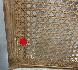Open Box: Monty Cane Dining Side Chair - Seadrift