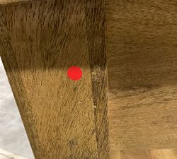 Open Box: Oakleigh Square Side Table (24") - Heirloom Wheat