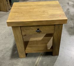 Open Box: Oakleigh Square Side Table (24") - Heirloom Wheat