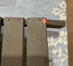 Open Box: Pottery Barn Adirondack x Polywood Rocking Chair - Vintage Sahara