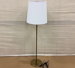 Open Box: Remington Iron Floor Lamp (60") - Tumbled Brass