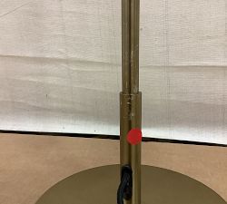 Open Box: Remington Iron Floor Lamp (60") - Tumbled Brass