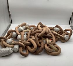 Open Box: Wooden Chain Wall Art - Natural