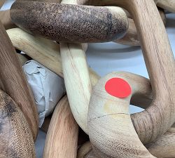 Open Box: Wooden Chain Wall Art - Natural