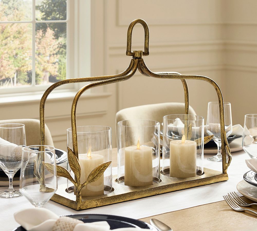 Triple Taper Candle Holder