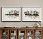Quietside Pines Framed Print