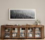 Repetitive Evergreens Framed Print