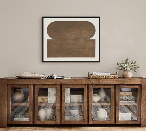 Stacked Framed Print