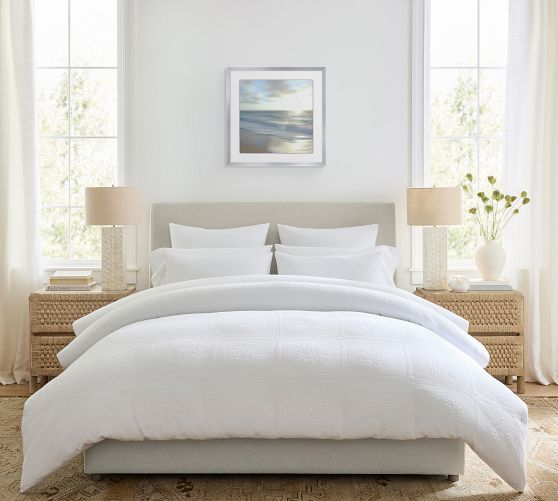 Sunlit Horizon Framed Print