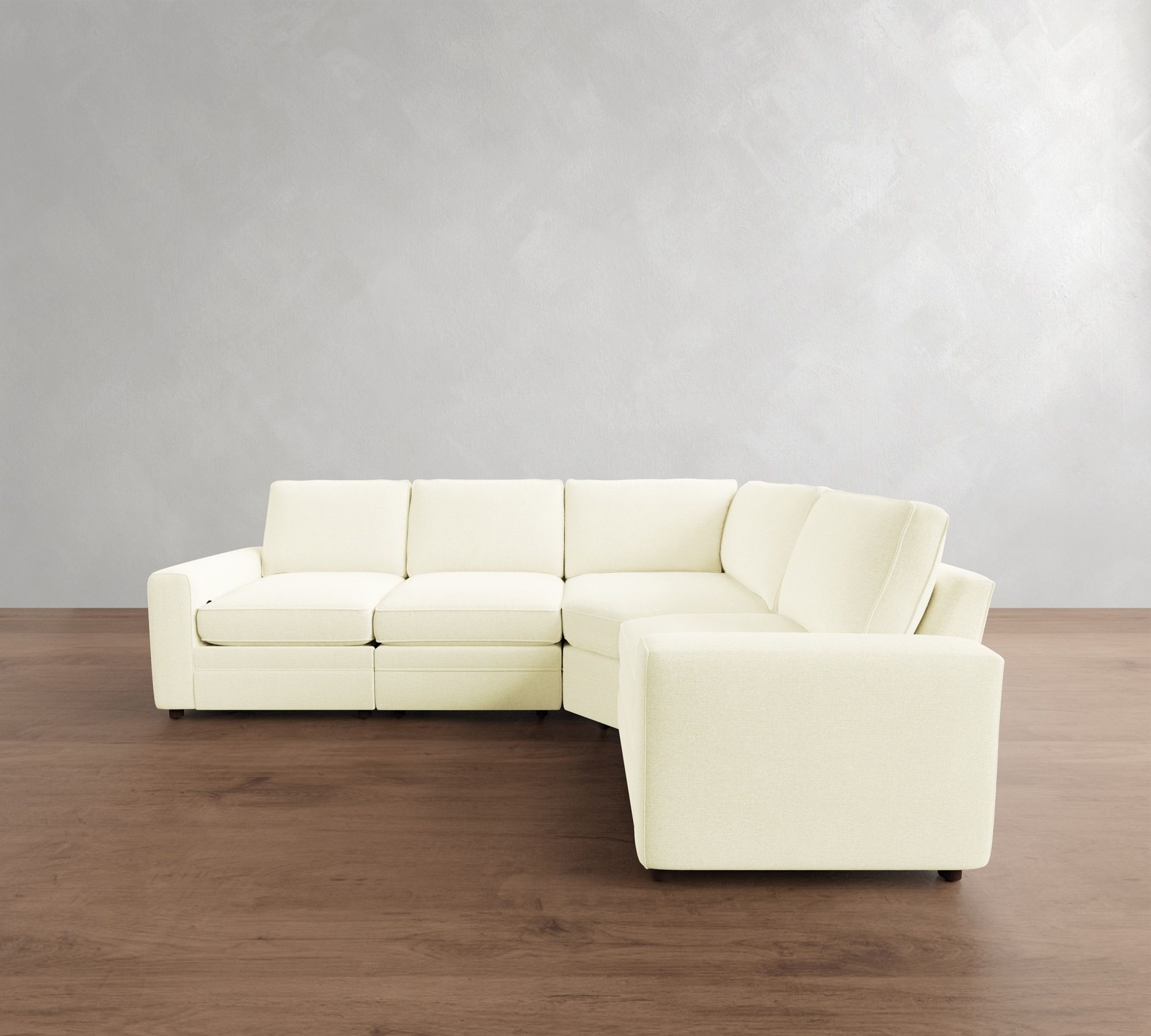Pearce Square Arm Reversible Power Reclining Sectional (116")