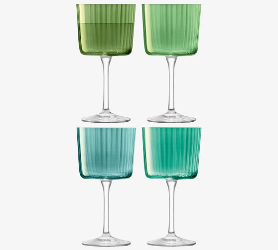 Gems Wine Glasses - Set of 4 by Pottery Barn