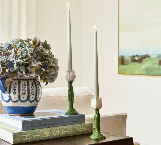 Tulip Candle Holder | Pottery Barn