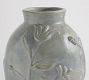 Floral Dusty Blue Vase