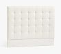 Grid Tufted Upholstered Wall Mounted Headboard