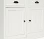 Aubrey Storage Shelf with Cabinets (76")