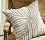 LoveShackFancy Beaded Floral Pillow Cover