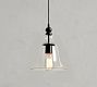 Rustic Glass Indoor/Outdoor Pendant (9"-14")