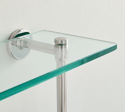 Sansome Glass Triple Shelf (24")