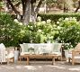 Woodside Eucalyptus Rectangular Outdoor Coffee Table (52")