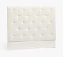 Diamond Tufted Upholstered Wall Mounted Headboard
