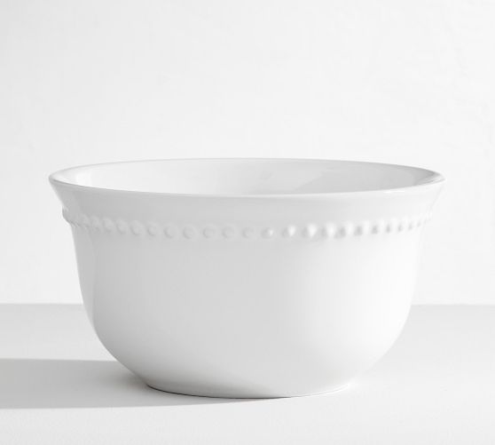 Emma Beaded Stoneware Cereal Bowls - Set of 4