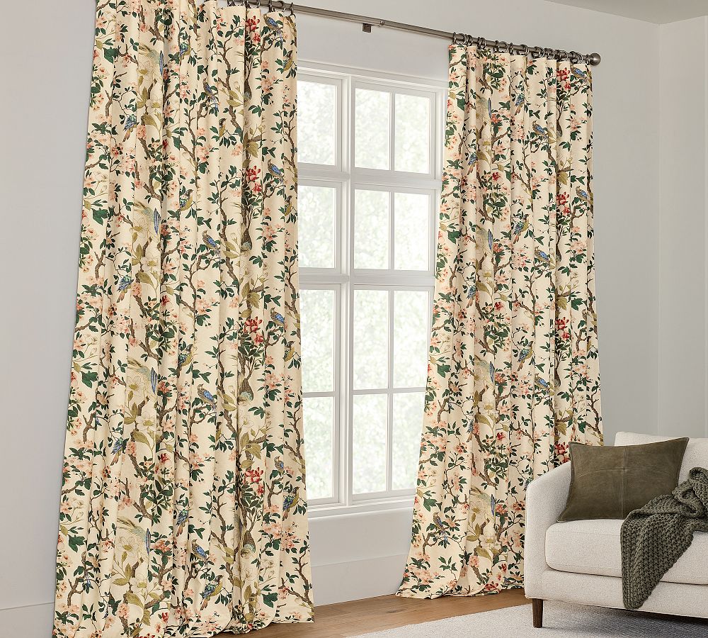Nola Blackout Printed Curtain by Pottery Barn