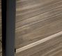 Thorndale Reclaimed Wood Open Bookcase with Drawers (34")