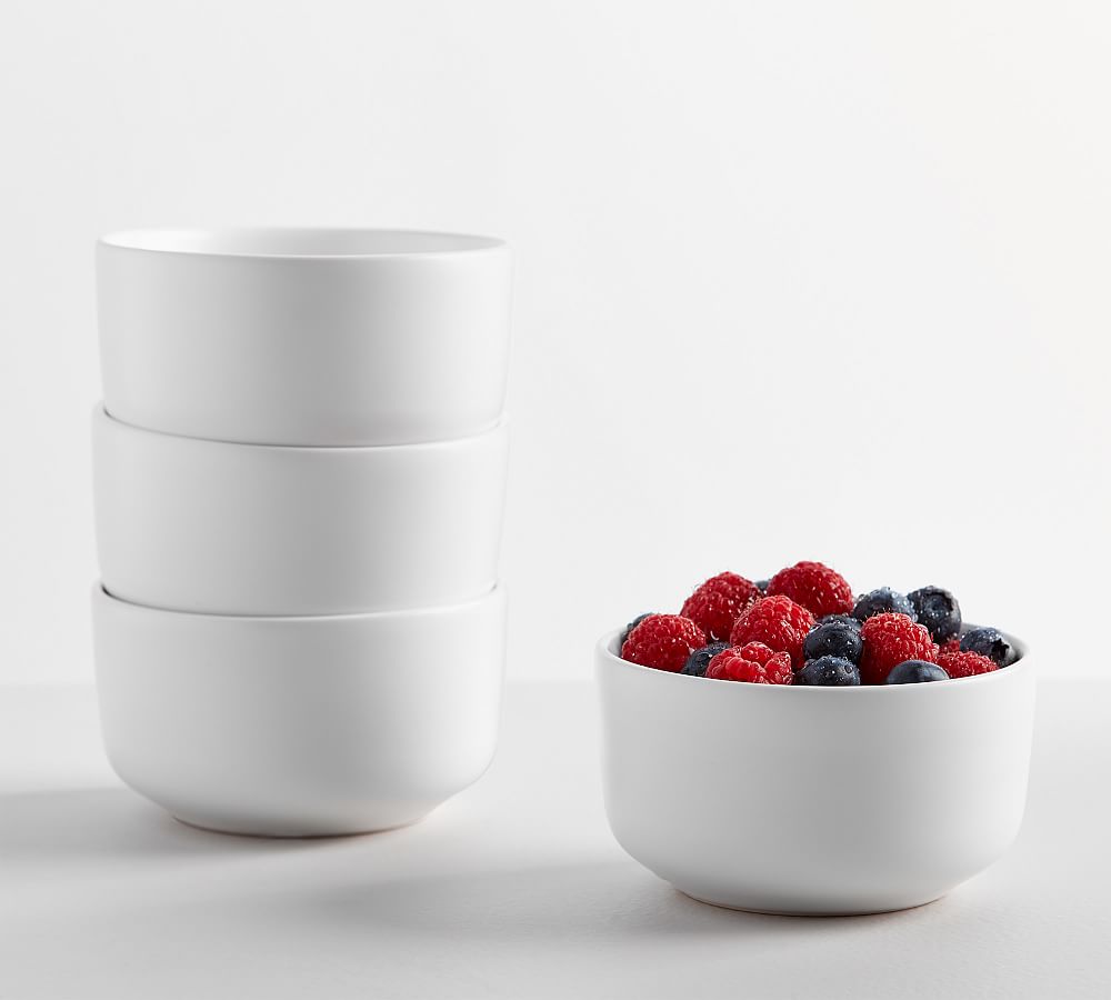 Mason Stoneware Snack Bowls - Set of 4 by Pottery Barn