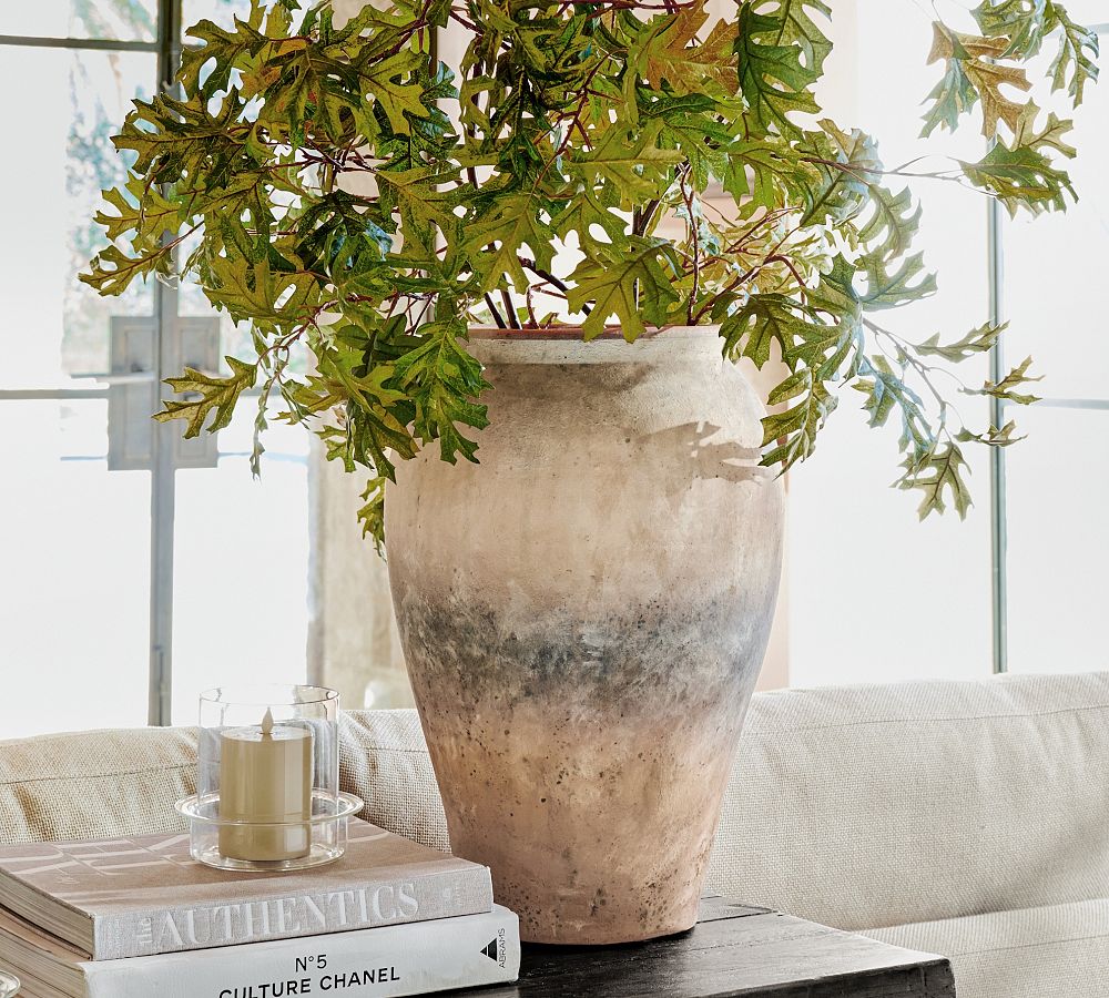 Tuscany Terra Cotta Vase by Pottery Barn