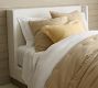 Jake Upholstered Wood Base Platform Bed