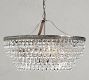 Clarissa Crystal Round Chandelier (19"-28")